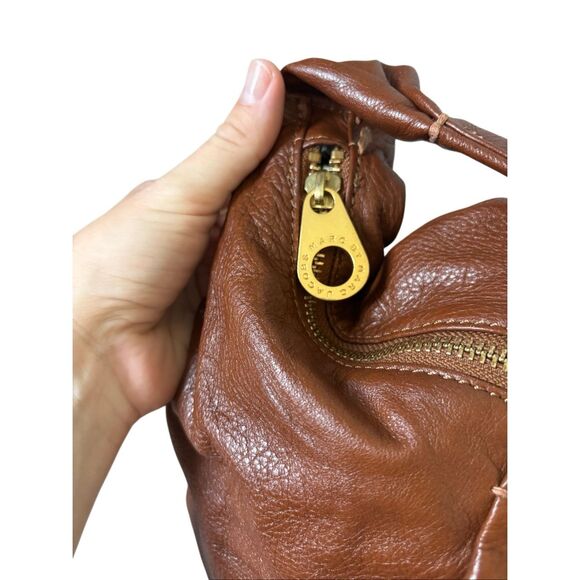 Mark by Marc Jacobs Patchwork Leather Hobo Tote Shoulder Bag Brown - Picture 11 of 16